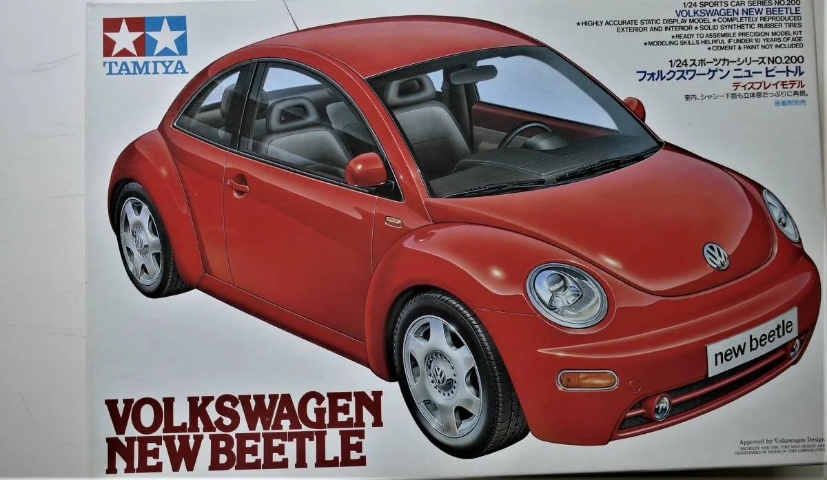 TAMIYA VOLKSWAGEN NEW BEETLE ボディパーツセット VW New Beetle - Grupo de Plastimodelismo de Campinas